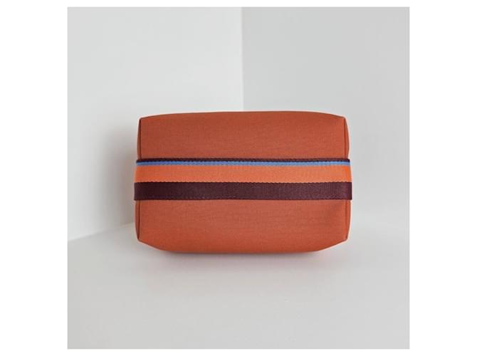 Hermès Cassa Bride-a-Brac Pavillon, Small Model Orangé Pr Rosso - vista 8
