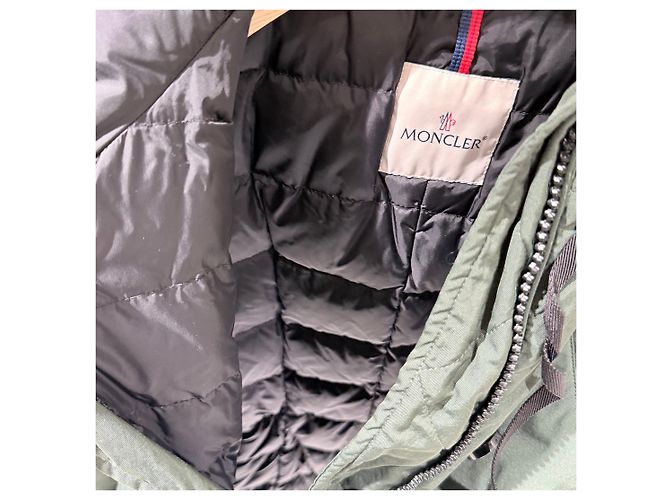 Moncler Chaqueta de plumón caqui para mujer Castaño - vista 12
