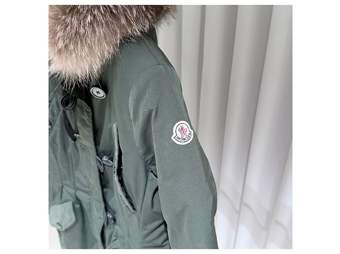 Moncler Chaqueta de plumón caqui para mujer Castaño - vista 4