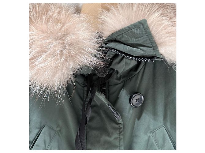 Moncler Chaqueta de plumón caqui para mujer Castaño - vista 5