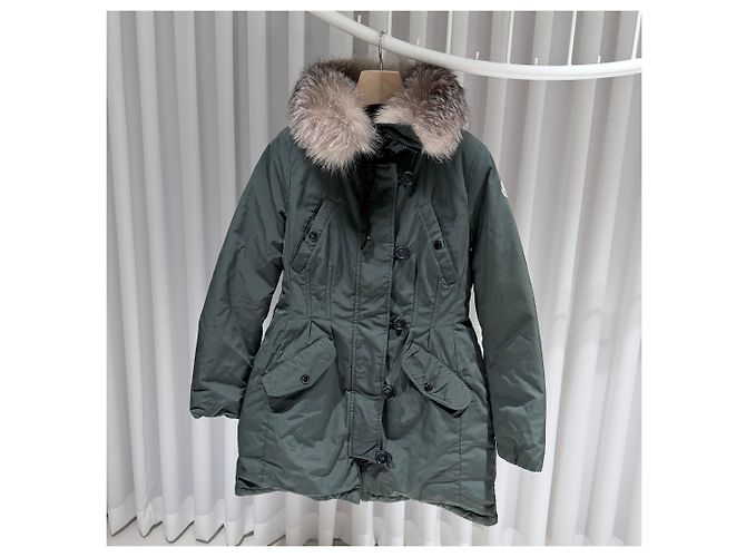 Moncler Chaqueta de plumón caqui para mujer Castaño - vista 8