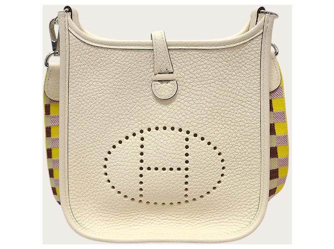 Hermès Hardware Palladium Clémence Évelyne Citron Loose Ash Move Strap D'oro - vista 2