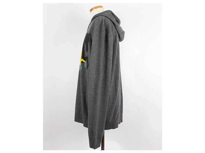 Hermès Moletom de cashmere Chase and Shadow XXL Marrom - vista 3