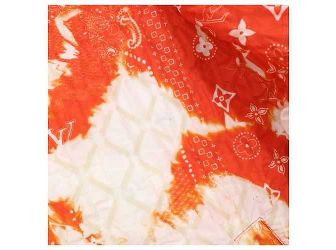 Louis Vuitton Giacca a vento Monogram Bandana da uomo Arancione - vista 6