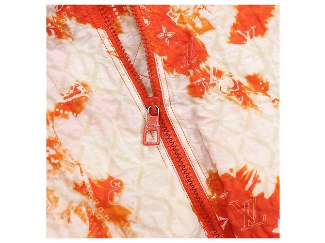 Louis Vuitton Giacca a vento Monogram Bandana da uomo Arancione - vista 8