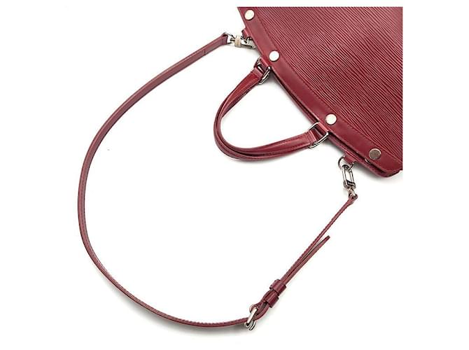 Louis Vuitton Epi Brea MM Rosso - vista 5