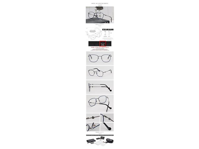 Moncler Eyewear Frame Luxury Square Windsor Rim Lightweight Metal Multiple colors - view 3