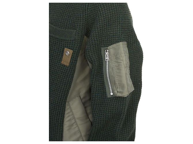 Sacai Malha para homem Preto - vista 10