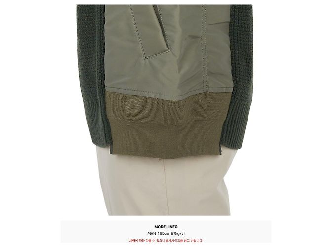 Sacai Malha para homem Preto - vista 12