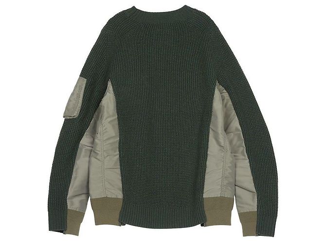 Sacai Malha para homem Preto - vista 3