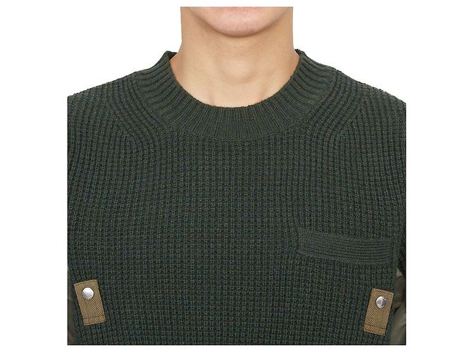 Sacai Malha para homem Preto - vista 8