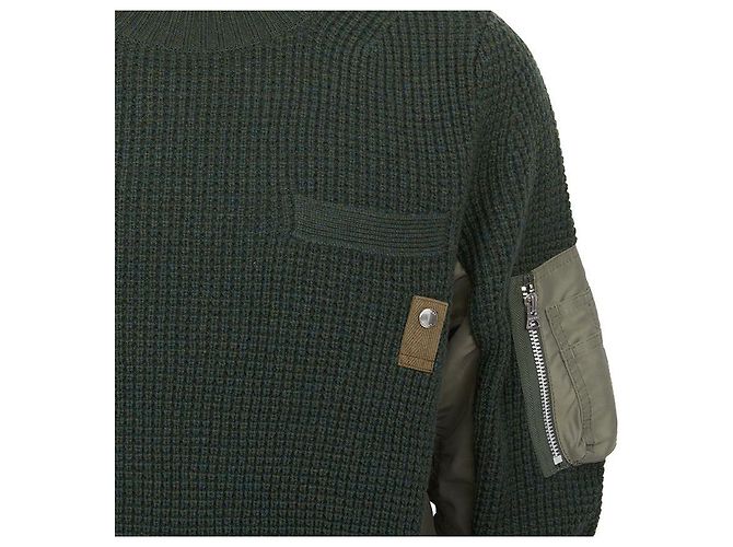 Sacai Malha para homem Preto - vista 9