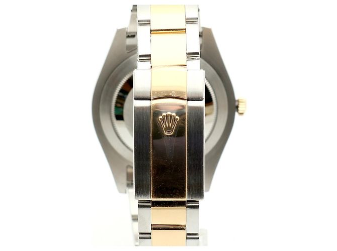 Rolex Relógio Datejust II Masculino Combinação Índice Romano Preto - vista 7