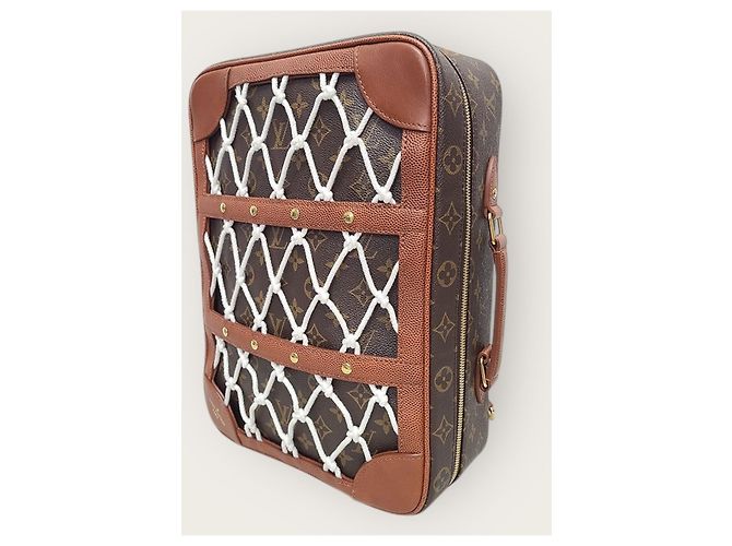 Louis Vuitton Zaino NBA Monogram Legacy Shoe Box Marrone - vista 2