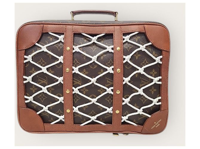 Louis Vuitton Zaino NBA Monogram Legacy Shoe Box Marrone - vista 4
