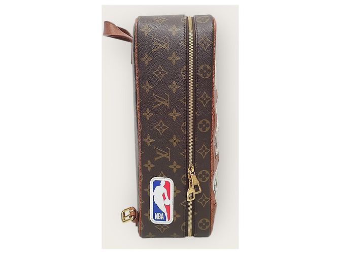 Louis Vuitton Zaino NBA Monogram Legacy Shoe Box Marrone - vista 5