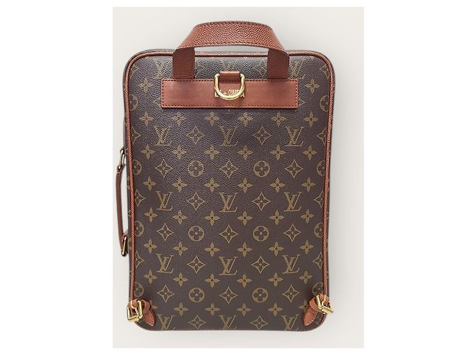 Louis Vuitton Zaino NBA Monogram Legacy Shoe Box Marrone - vista 7