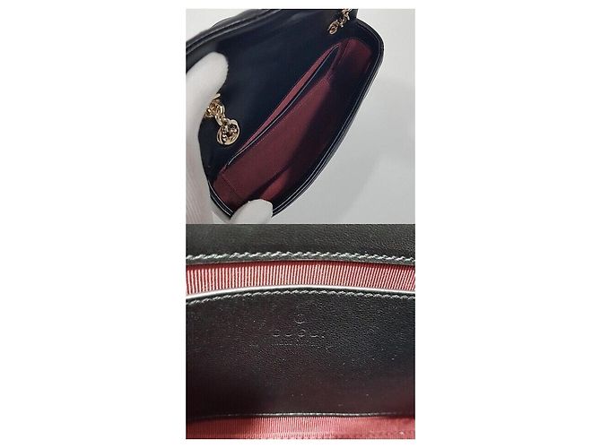 Gucci Borsa a Spalla GG Marmont Small Nero - vista 9