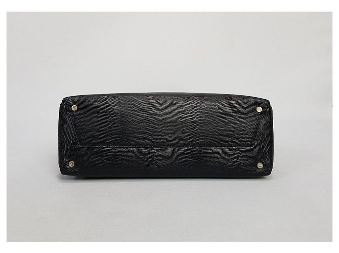 Salvatore Ferragamo Borsa a Spalla Bara Decoration Nero - vista 7