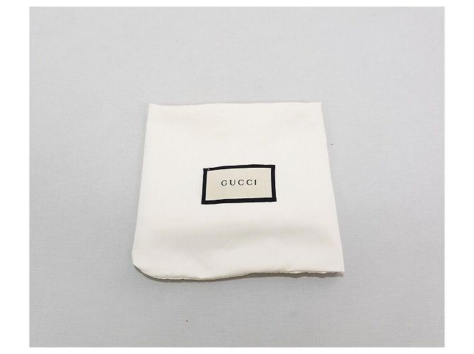 Gucci Borsa a tracolla Ophidia in scamosciato con catena Nero - vista 9