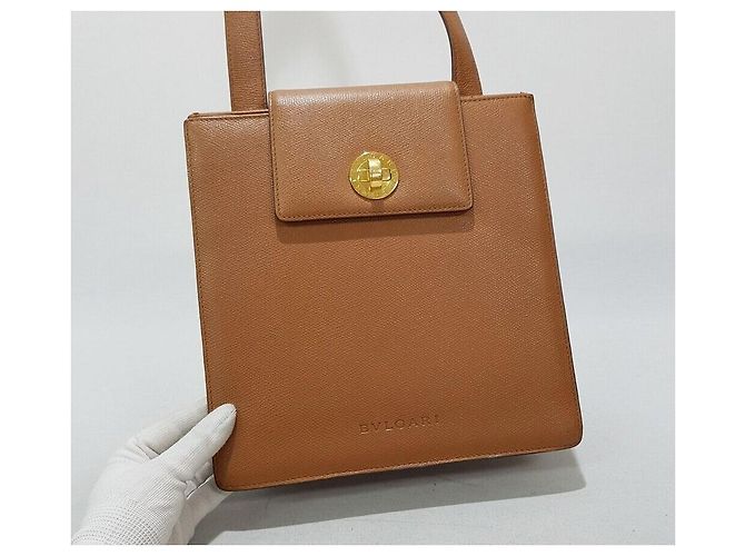 Bulgari Borsa a tracolla in pelle Marrone - vista 2