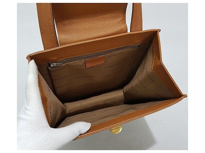 Bulgari Borsa a tracolla in pelle Marrone - vista 9