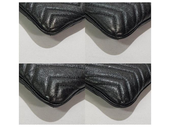 Gucci Clutch Marmont Nero - vista 6