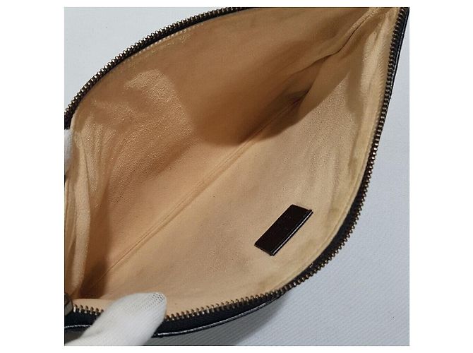 Gucci Clutch Marmont Nero - vista 7