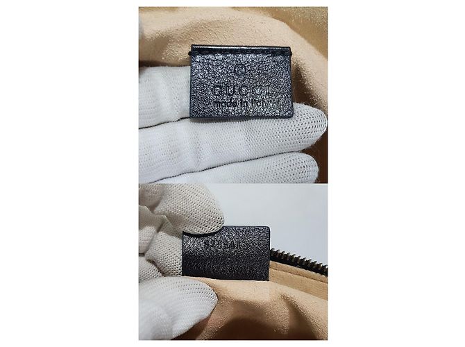 Gucci Clutch Marmont Nero - vista 8