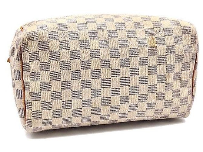 Louis Vuitton Speedy Blu - vista 7