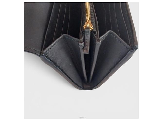 Gucci Cartera larga de pitón Castaño - vista 7