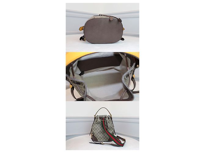 Gucci Neo Vintage Drawstring Bucket Pack Rucksack Mehrfarben - Ansicht 14