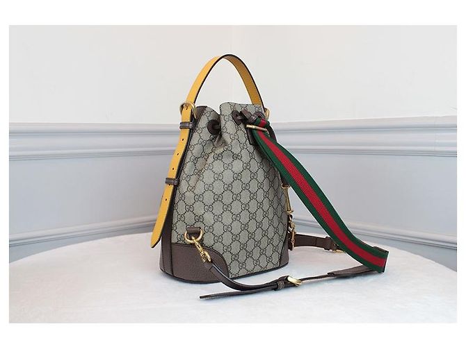 Gucci Neo Vintage Drawstring Bucket Pack Rucksack Mehrfarben - Ansicht 4