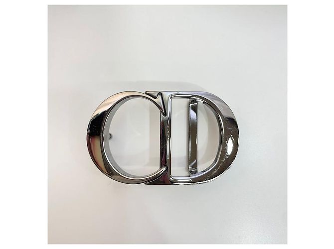 Dior Oblique Men's Reversible Belt Strap Set with Straps CD Ruthenium Buckle Brown - view 3