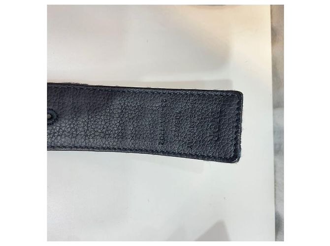 Dior Oblique Men's Reversible Belt Strap Set with Straps CD Ruthenium Buckle Brown - view 6