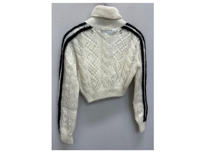 Suéter de punto de mohair Gucci Adidas Blanco - vista 6