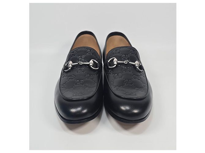 Gucci Mocassini in pelle con morsetto - vista 3