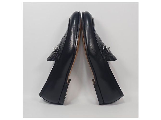Gucci Mocassini in pelle con morsetto - vista 5