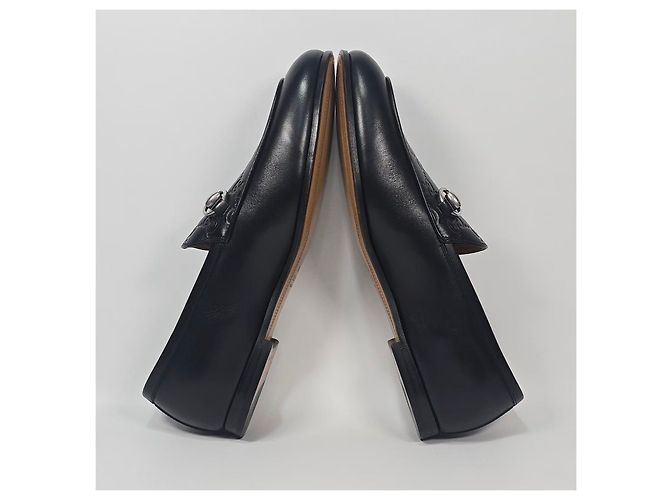 Gucci Mocassini in pelle con morsetto - vista 6