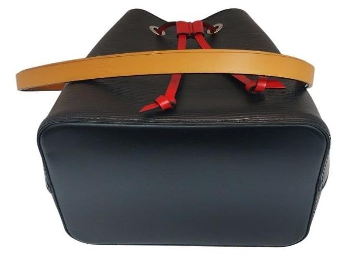 Louis Vuitton Borsa Tote e Borsa a Spalla Noe BB Épi Black Saffron Yellow Nero - vista 5