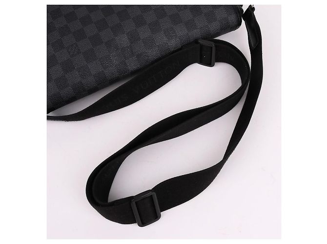 Louis Vuitton Borsa Messenger Daniel MM Graphite - vista 6