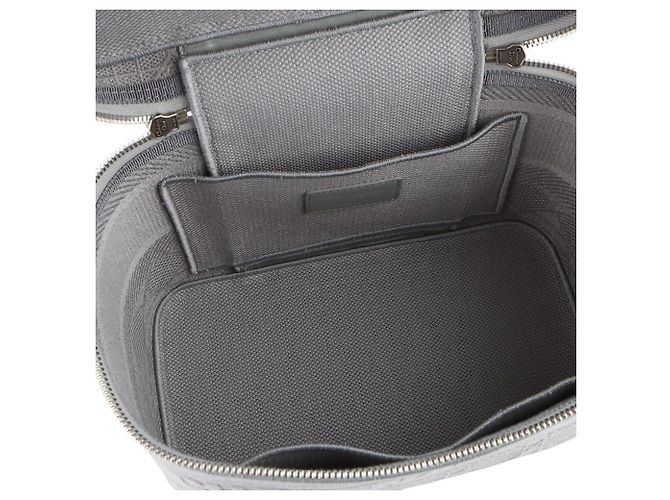 Dior Tote Bag Vanity da Viaggio con Ricamo Cannage Marrone - vista 7