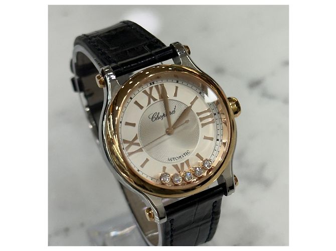 Chopard Happy Sport Combination Diamond Leather Damenuhr Mehrfarben - Ansicht 18