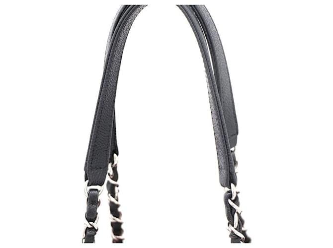 Chanel Borsa Shopper Caviar e Borsa a Spalla Nero - vista 5