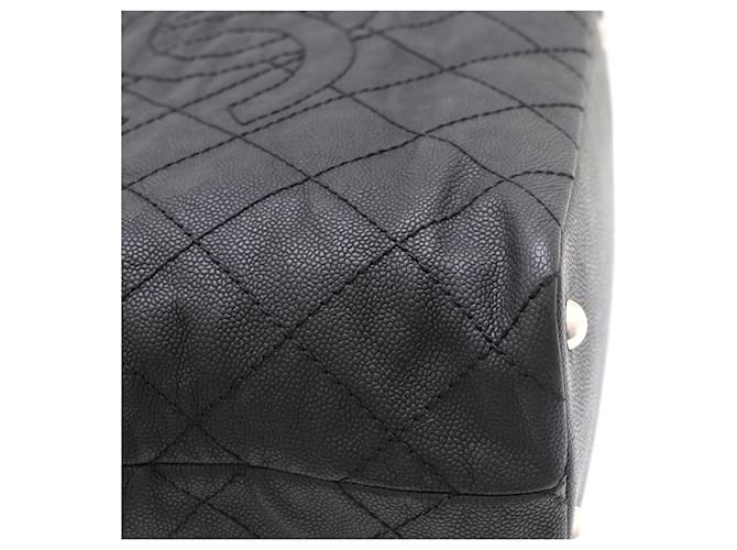 Chanel Borsa Shopper Caviar e Borsa a Spalla Nero - vista 8
