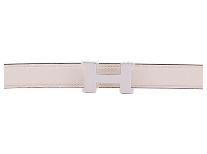 Hermès Correa Reversible de Cuero Mini Constance Dorado - vista 8