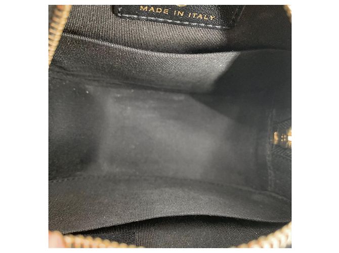 Chanel Borsa Tambour Rotonda in Caviar - Borsa a Tracolla Multicolore - vista 8