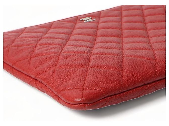 Chanel Clutch Caviar New Rosso - vista 5