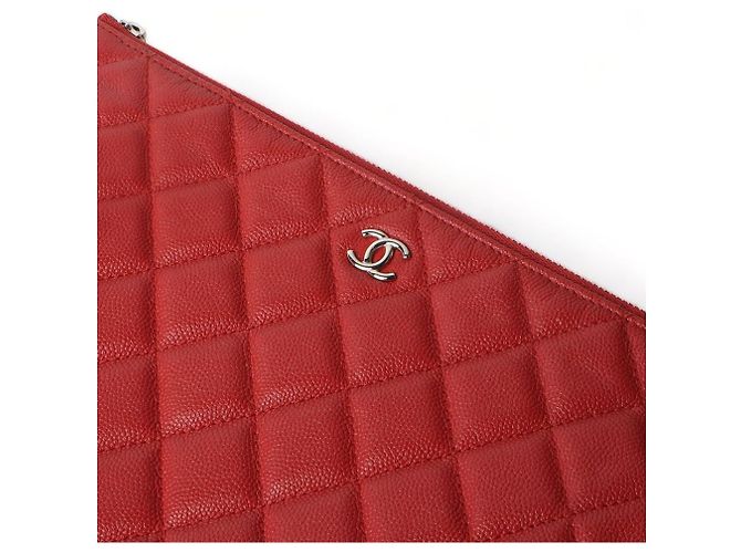 Chanel Clutch Caviar New Rosso - vista 6