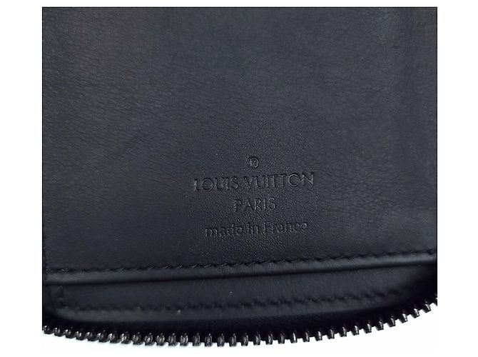 Louis Vuitton Carteira longa com zíper Aerogram Preto - vista 8